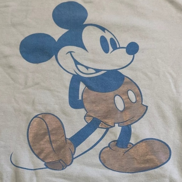 Women’s Disneyland Blue Mickey Mouse Long Sleeve Sweater Disney Parks SMALL - Picture 2 of 5